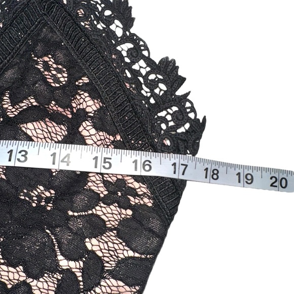 NWT True Decadence Lace Tulle Mesh Overlay Mini Dress SMALL - Picture 7 of 9